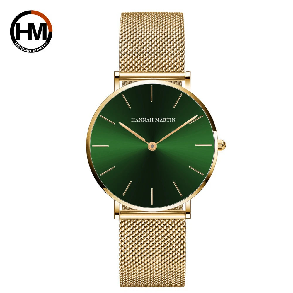ROSE GOLD MESH WOMEEN'S MINIMALIST WATCH