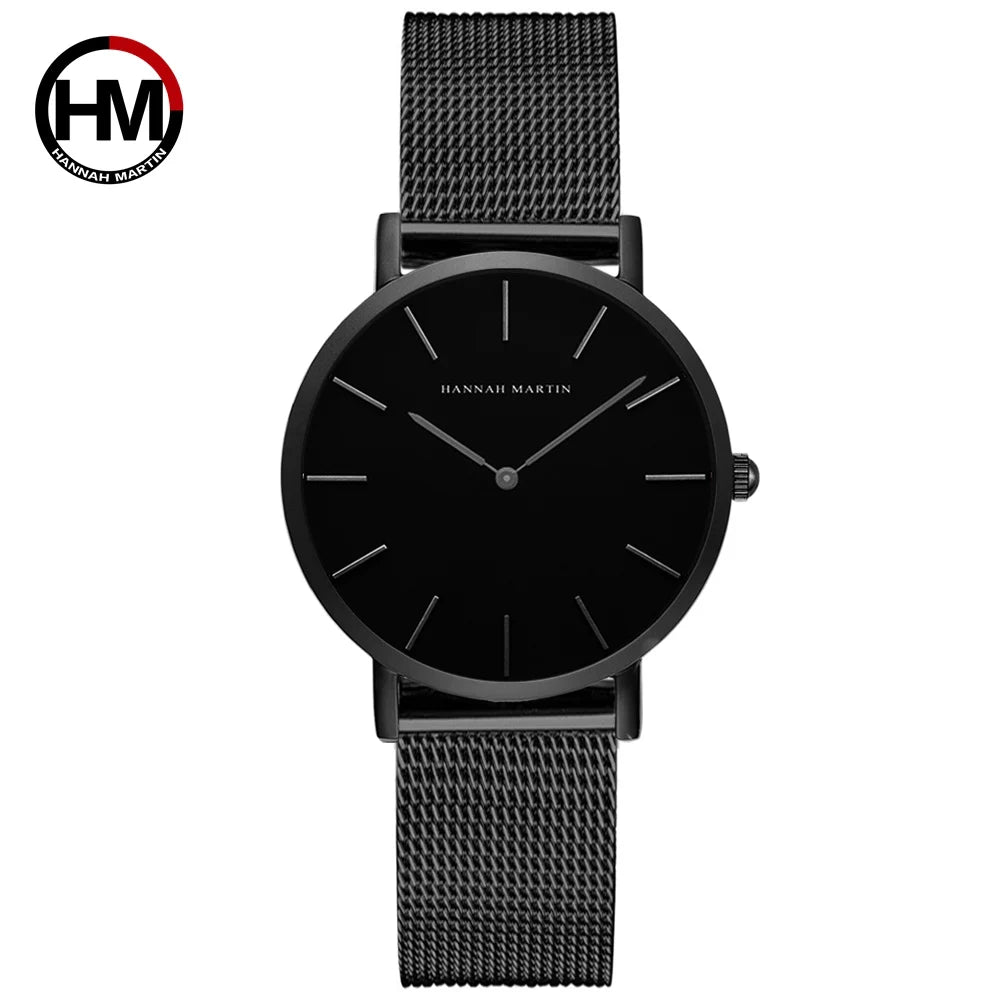 ROSE GOLD MESH WOMEEN'S MINIMALIST WATCH