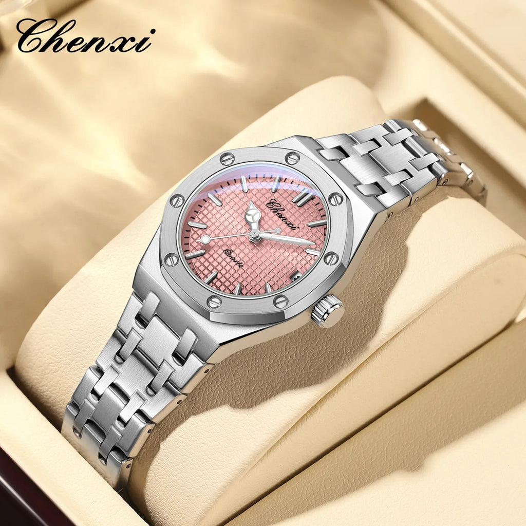 ELEGANT WOMEN'S STAINLESS STEL SPORT WATCH