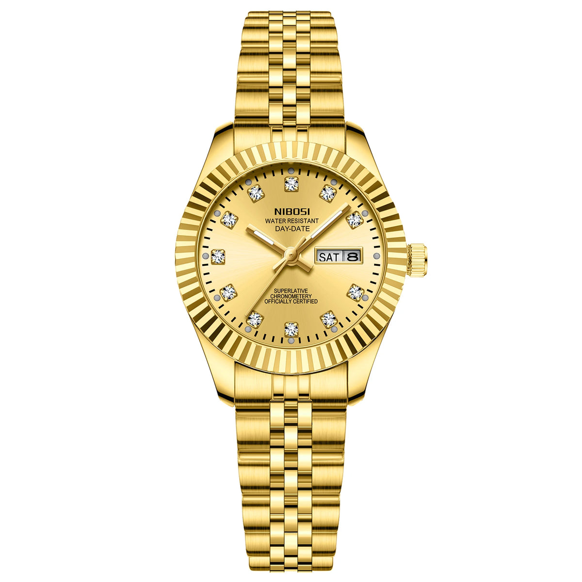 NIBOSI ROSE GOLD WOMEN'S LUXURY WATCH