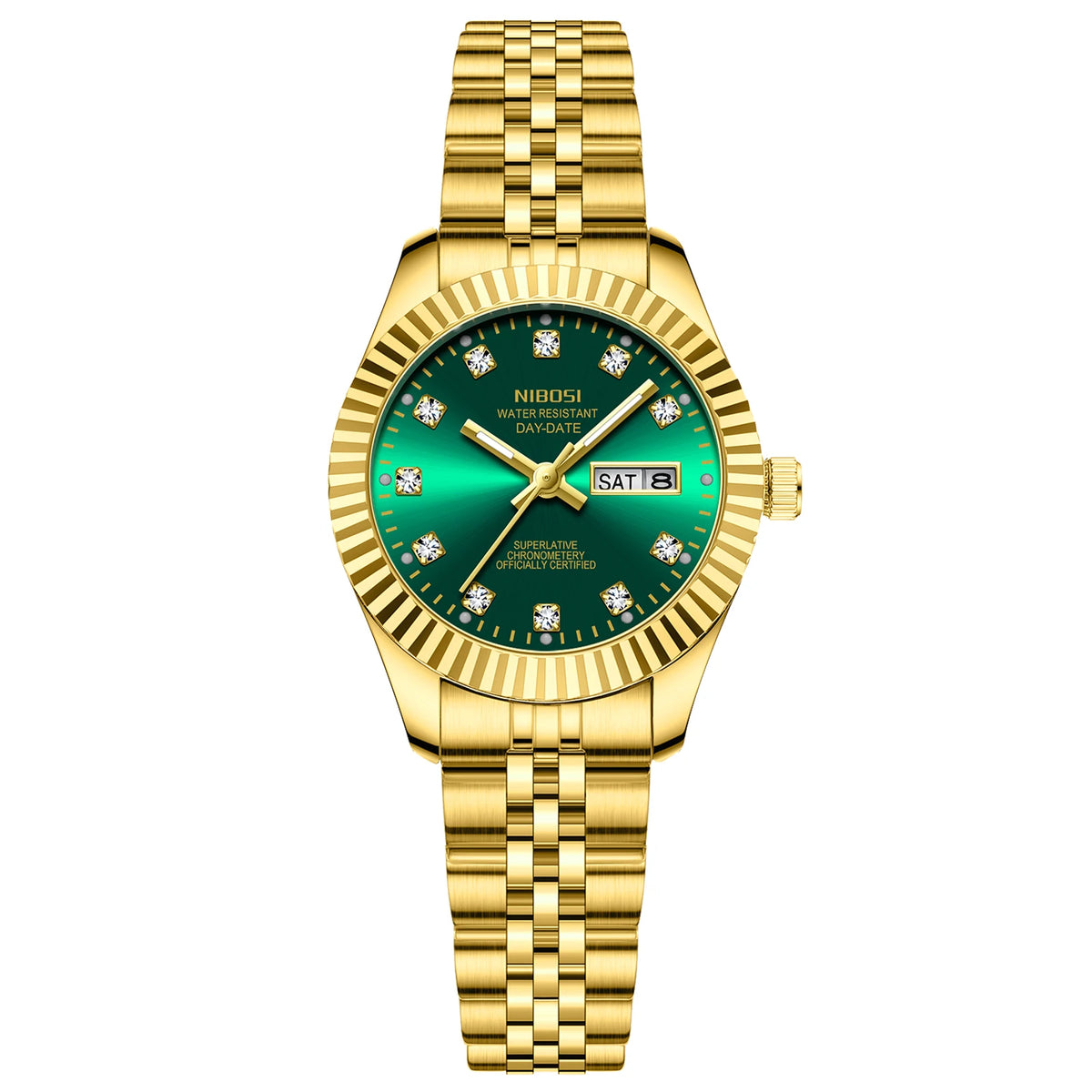 NIBOSI ROSE GOLD WOMEN'S LUXURY WATCH