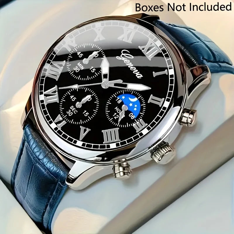 Casual men's quartz watch