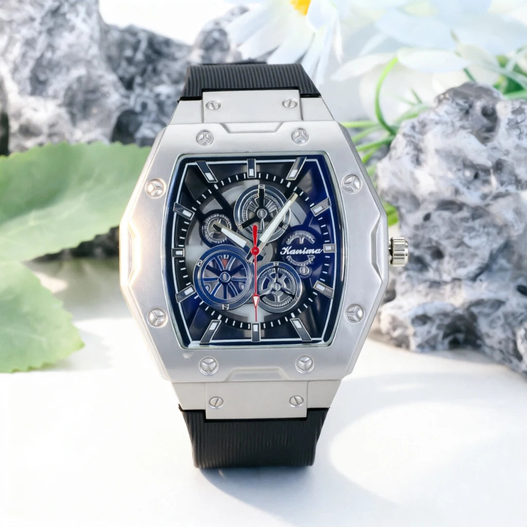 Men Fashion Hollow Silicone