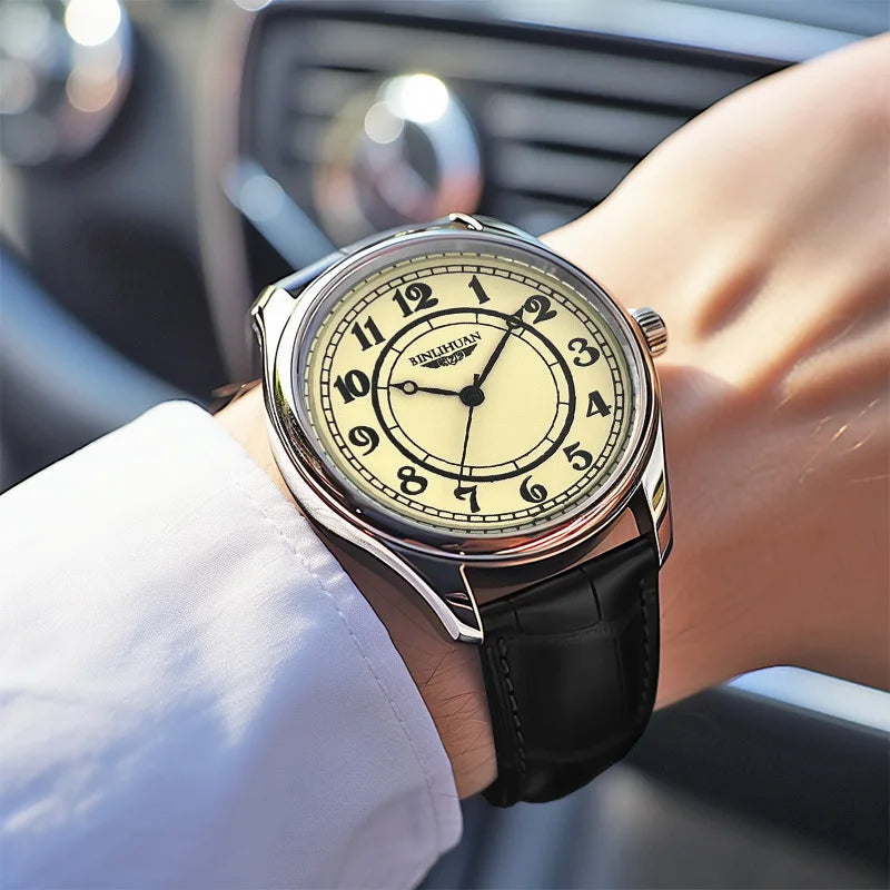 Men's Fashion Business Belt Watch Leisure