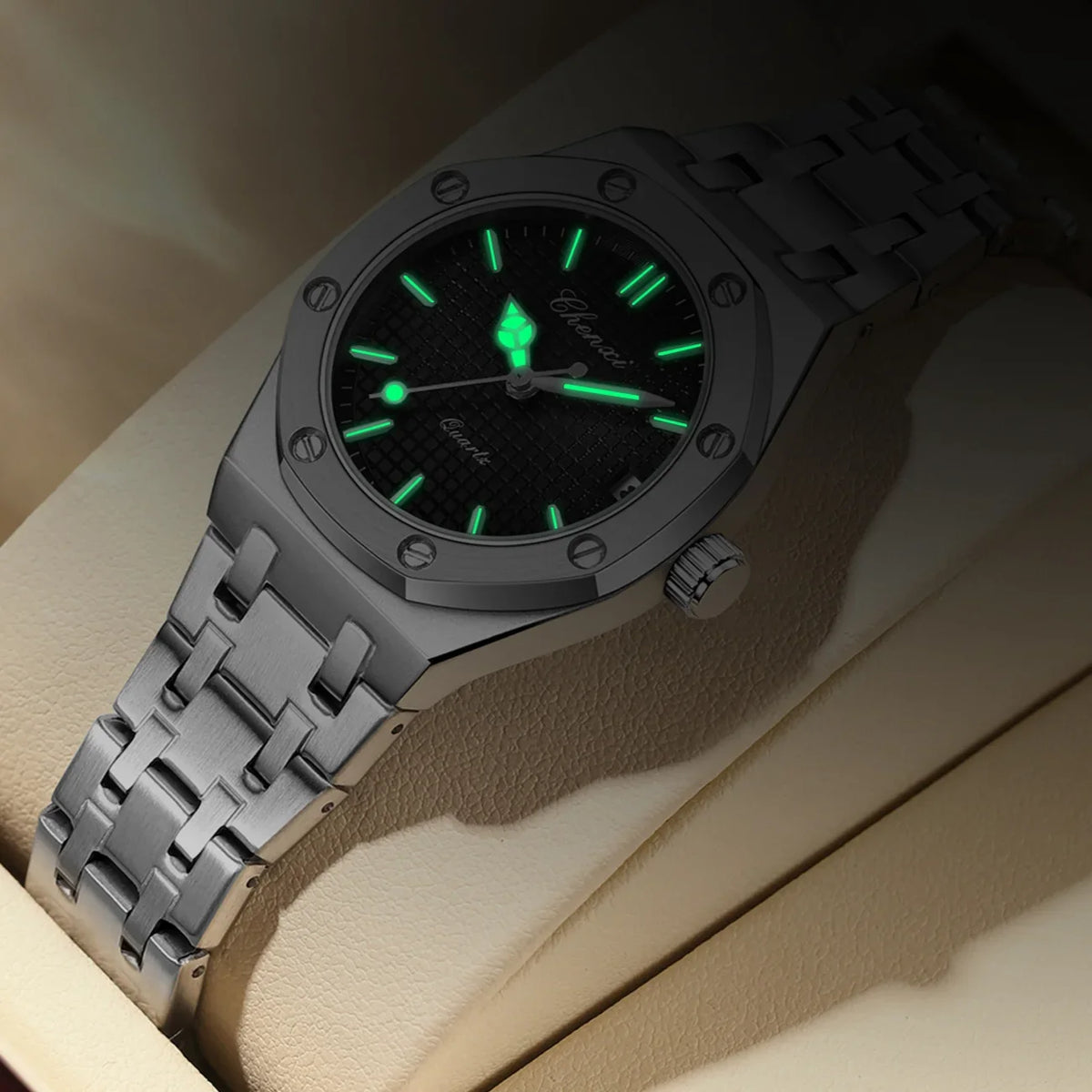 ELEGANT WOMEN'S STAINLESS STEL SPORT WATCH