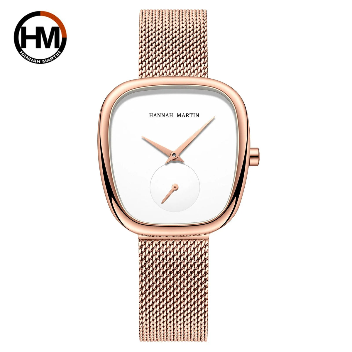 ELEGANT SQUARE WOMEN'S MESH WATCH
