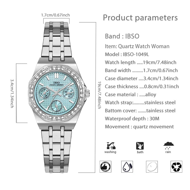 ELEGENT SILVER WOMEN'S CLASSIC WATCH