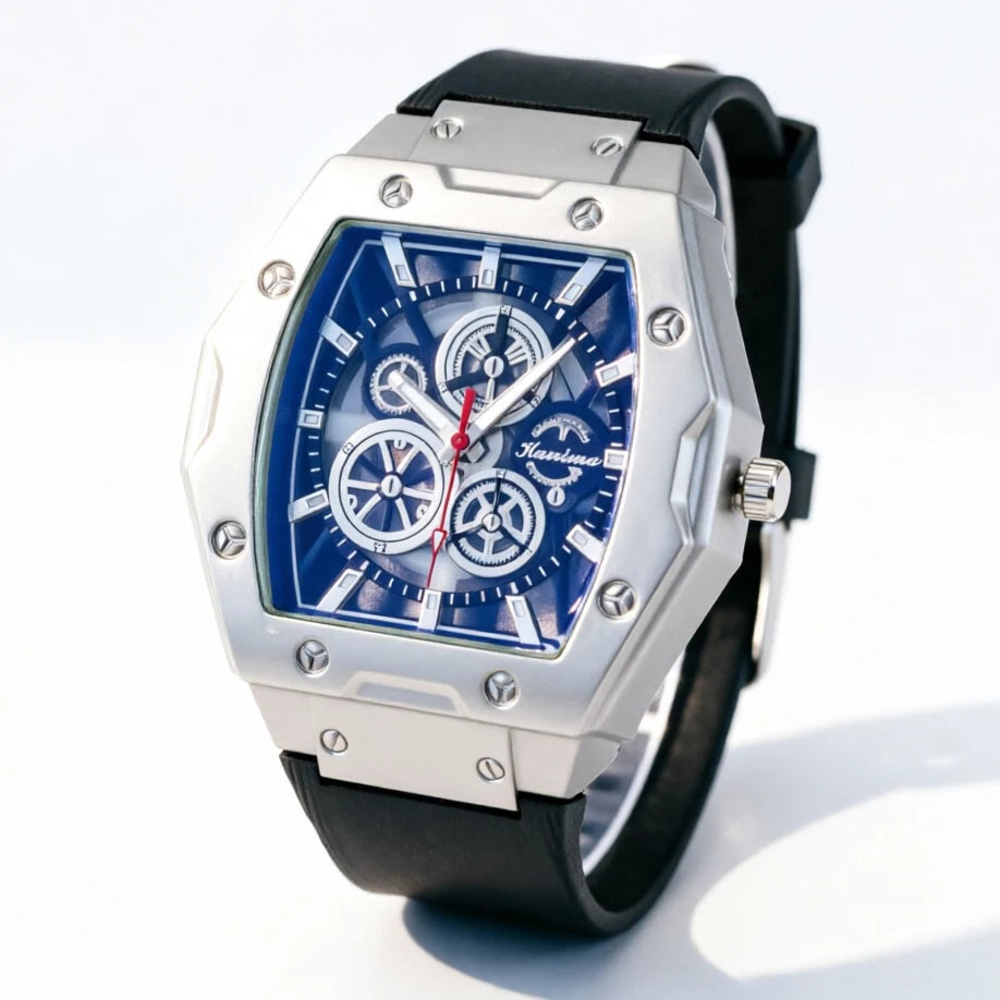 Men Fashion Hollow Silicone