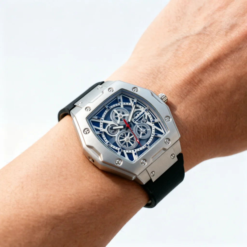 Men Fashion Hollow Silicone