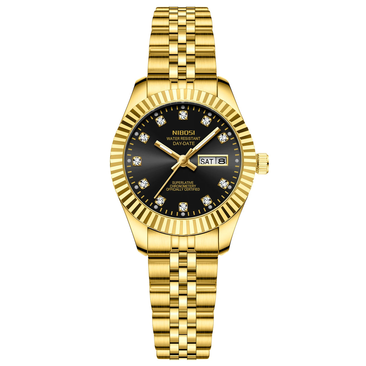 NIBOSI ROSE GOLD WOMEN'S LUXURY WATCH