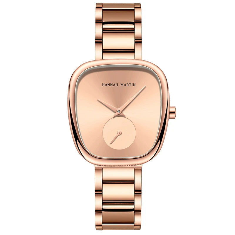 ELEGANT SQUARE WOMEN'S MESH WATCH