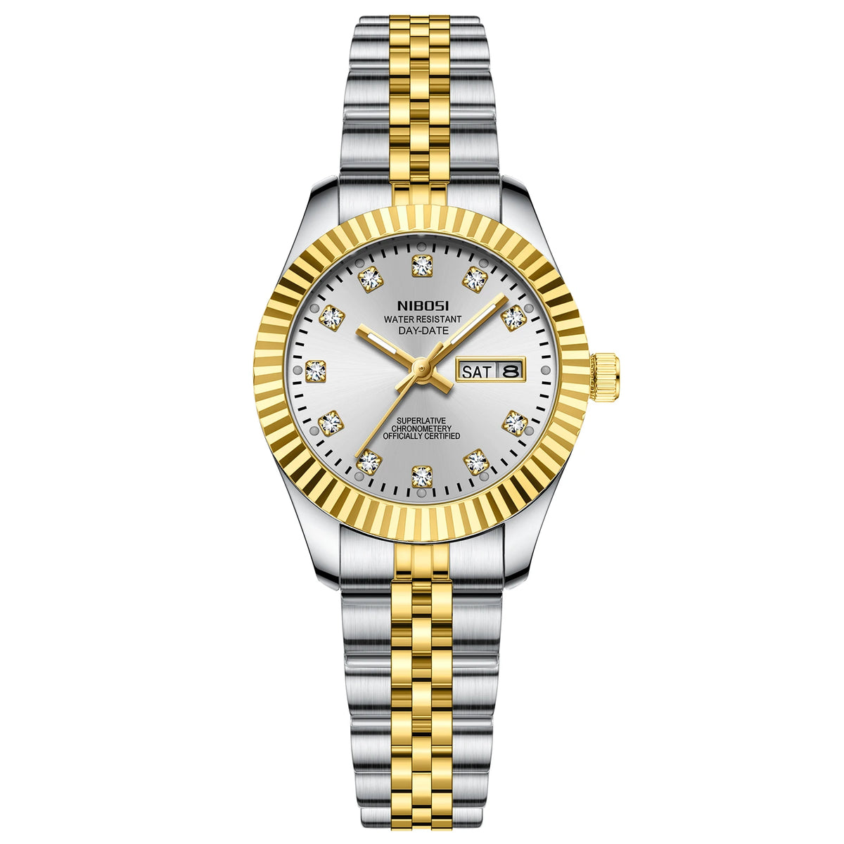 NIBOSI ROSE GOLD WOMEN'S LUXURY WATCH