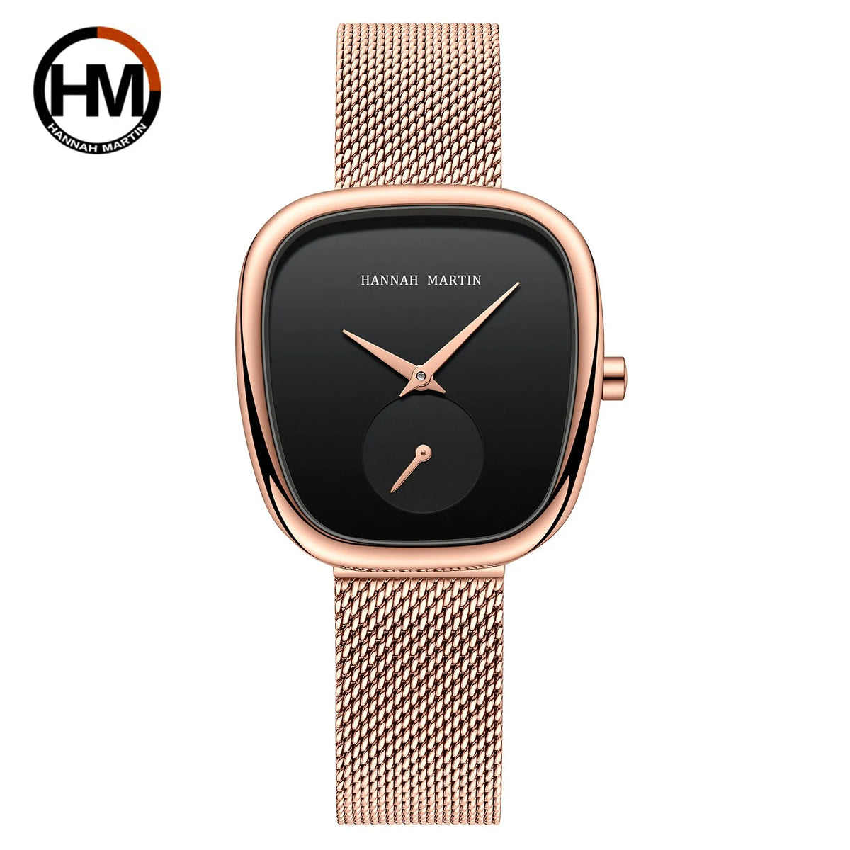 ELEGANT SQUARE WOMEN'S MESH WATCH