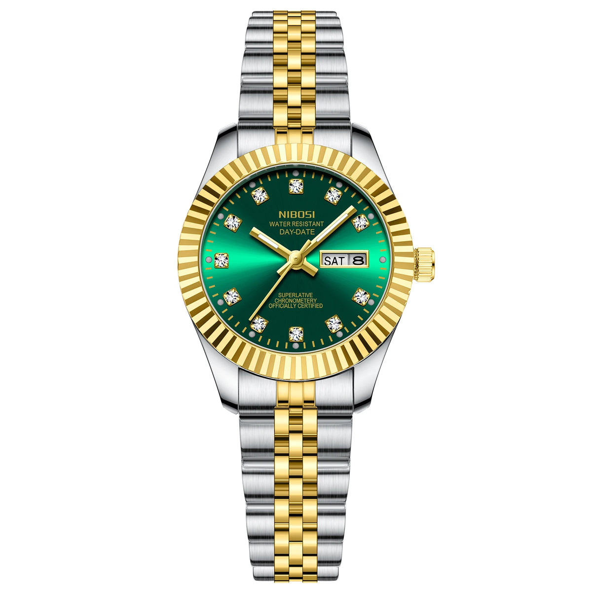 NIBOSI ROSE GOLD WOMEN'S LUXURY WATCH